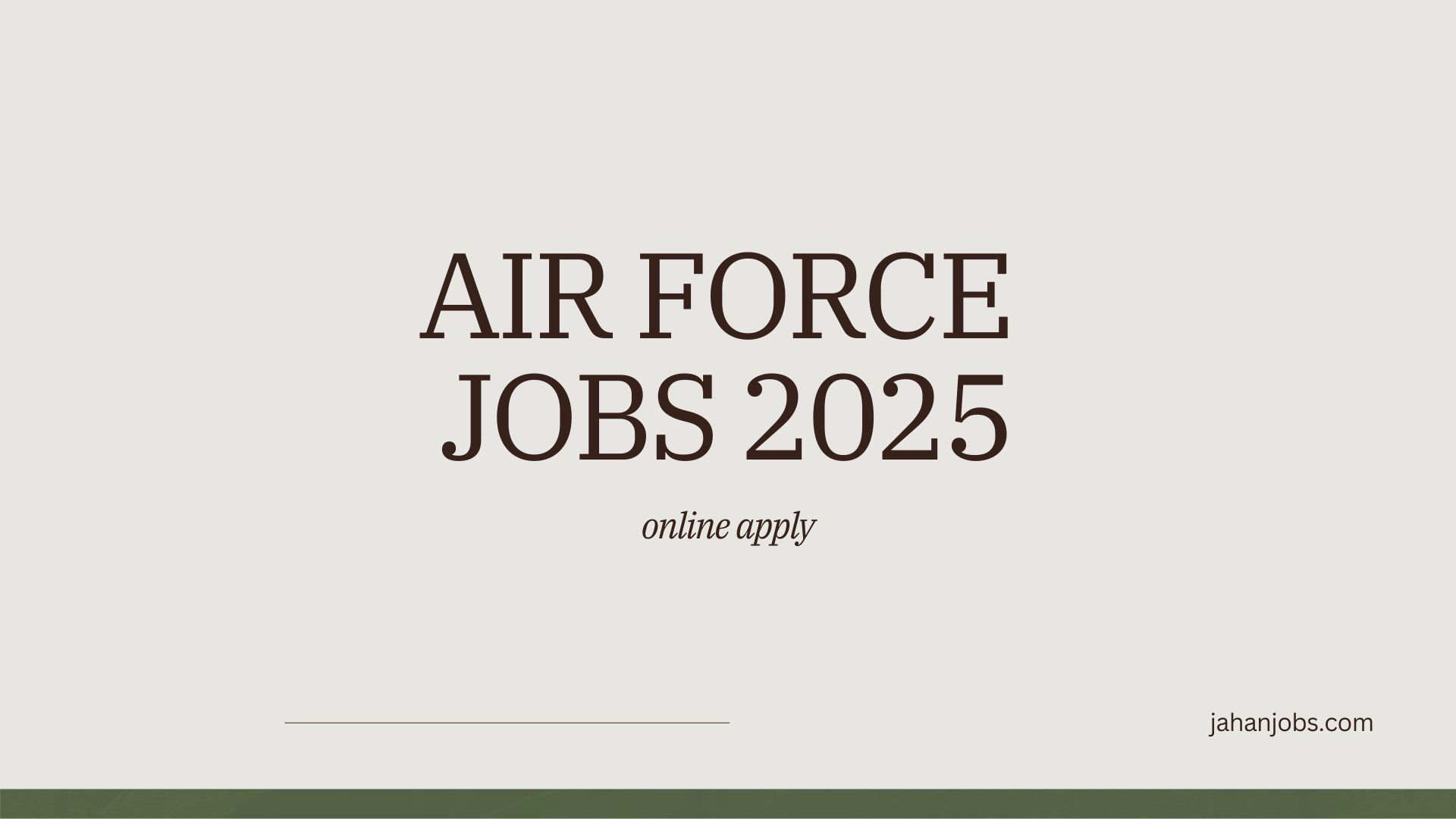 🚀 Air Force Jobs 2025: How to Join, Requirements, and Career Opportunities