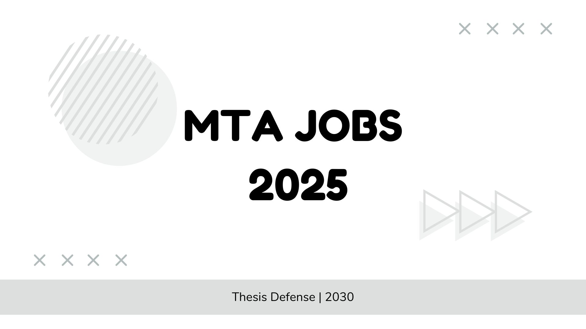 MTA Jobs 2025