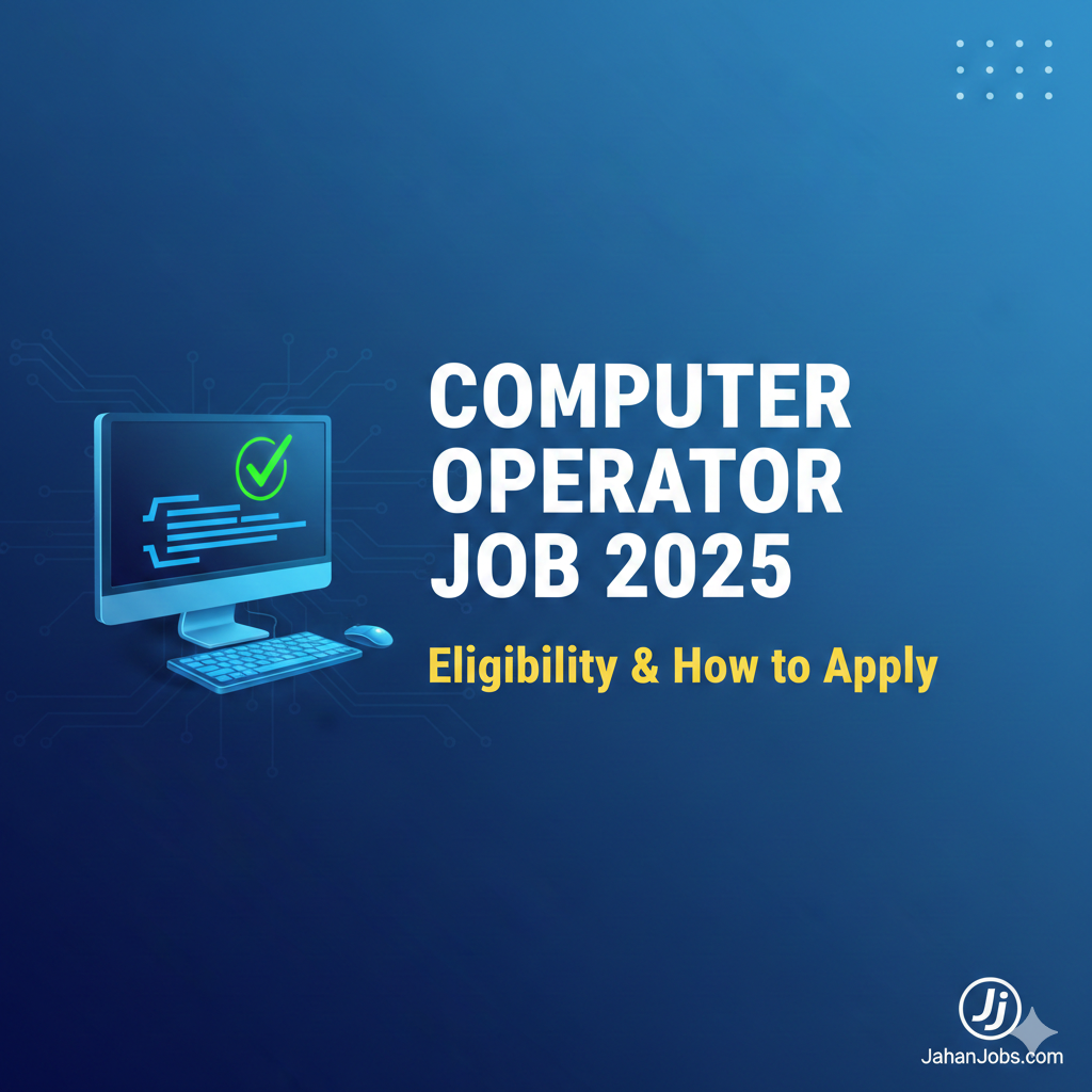 computer operator job